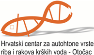 Hrvatski centar za autohtone vrste riba i rakova krških voda logo